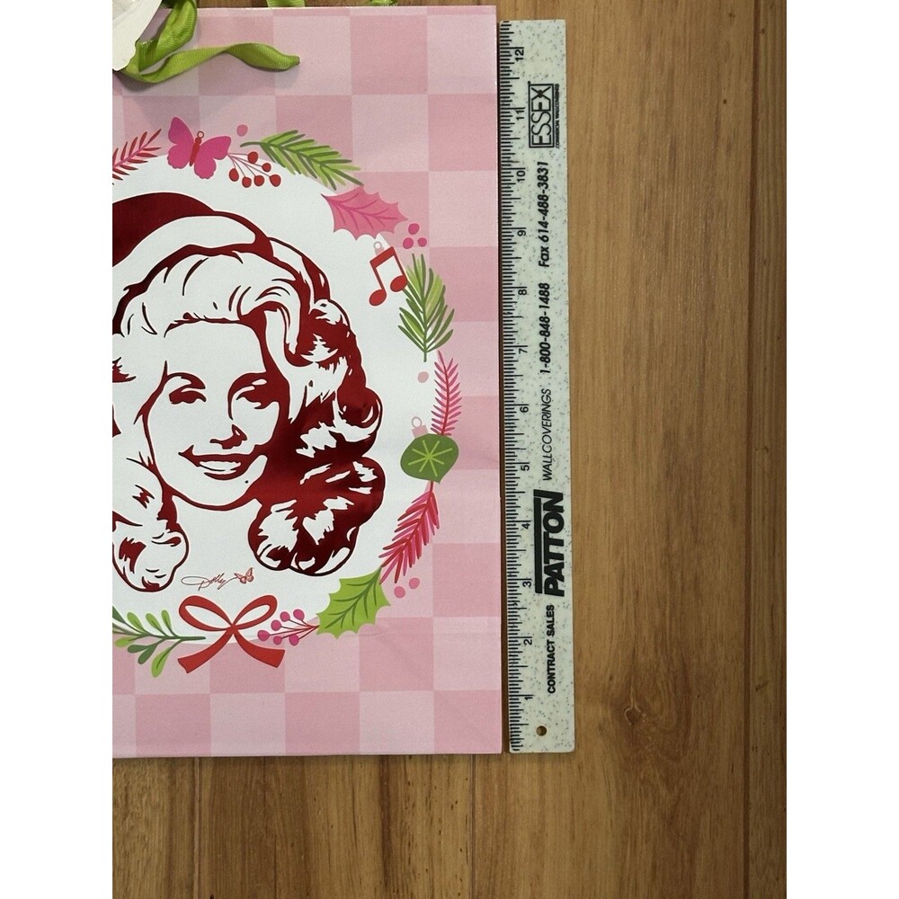 Dolly Parton Christmas Holiday Anytime Gift Bag W/ Tissue Paper NEW LOT OF 3 - Picture 5 of 5